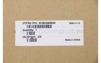 Lenovo 5CB0Q95930 Ob. Gehäuse C 81CT PT BL MIT TAST. BE