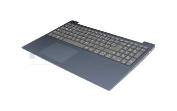 5CB0R07349 Original Lenovo Tastatur inkl. Topcase DE (deutsch) grau/blau