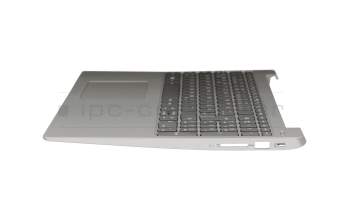 5CB0R07359 Original Lenovo Tastatur inkl. Topcase DE (deutsch) grau/silber mit Backlight