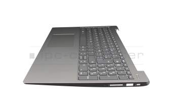 5CB0R07371 Original Lenovo Tastatur inkl. Topcase FR (französisch) grau/silber