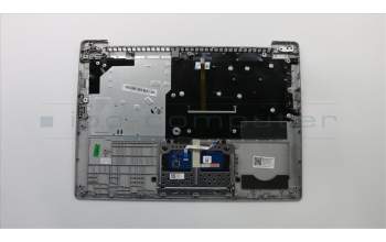 Lenovo 5CB0R07583 C-Cover with keyboard,Nordic,Platinum Grey,Backlight,Non_FingerPrint