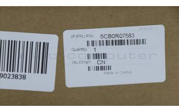 Lenovo 5CB0R07583 C-Cover with keyboard,Nordic,Platinum Grey,Backlight,Non_FingerPrint