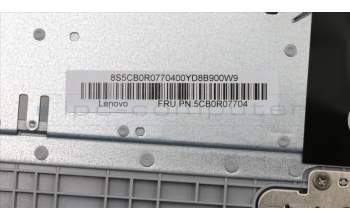 Lenovo 5CB0R07704 COVER UpCase ASM 3N 81F4 PG NBL W/KB FR