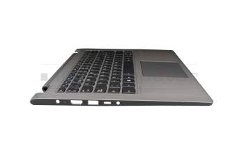 5CB0R08636 Original Lenovo Tastatur inkl. Topcase SP (spanisch) grau/silber mit Backlight