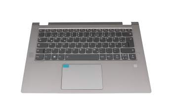 5CB0R08674 Original Lenovo Tastatur inkl. Topcase DE (deutsch) grau/silber mit Backlight
