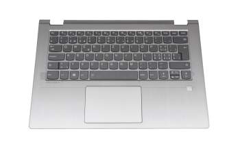 5CB0R08780 Original Lenovo Tastatur inkl. Topcase CH (schweiz) grau/silber mit Backlight