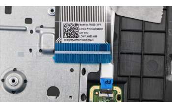Lenovo 5CB0R11689 Tastatur inkl. TopcaseL 81EU MGR W/KB FP BL SP