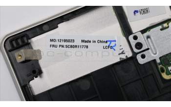 Lenovo 5CB0R11778 Tastatur inkl. TopcaseL 81EU MGR W/KB FP BL ND