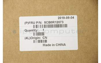 Lenovo 5CB0R12073 Tastatur inkl. TopcaseL 81EU MGR W/KB FP BL UK