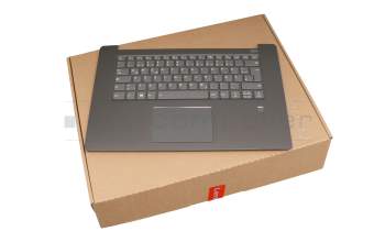 5CB0R12222 Original Lenovo Tastatur inkl. Topcase DE (deutsch) grau/grau mit Backlight