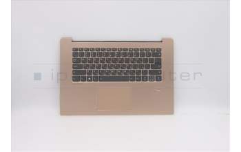 Lenovo 5CB0R12683 C-Abdeckung mit Tastatur, Hebräisch, Kupfer, Hintergrundbeleuchtung, Fingerabdruck