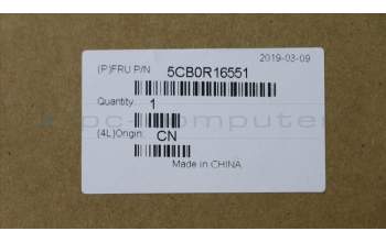 Lenovo 5CB0R16551 COVER UpCaseASM W/KB L81DC CHCO SLV