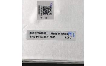 Lenovo 5CB0R16665 COVER UpCaseASM W/KB L81DC PG HBW