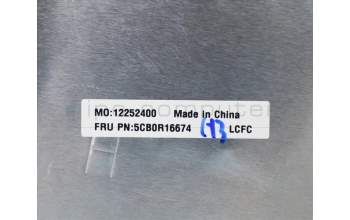 Lenovo 5CB0R16674 COVER UpCaseASM W/KB L81DC PG CZE/SLK