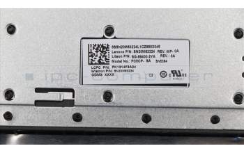 Lenovo 5CB0R16709 COVER UpCaseASM W/KB L81DC IG SLV