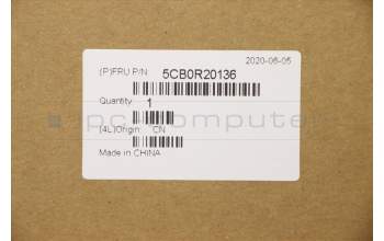 Lenovo 5CB0R20136 LCD COVER L 81EU LB FHDGlassW/Ant