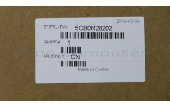 Lenovo 5CB0R28202 Tastatur inkl. Topcase W81HL NFP IG NBL W/KB SA