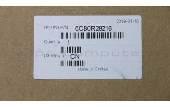 Lenovo 5CB0R28216 Tastatur inkl. TopcaseW81HL NFP IG NBLW/KBCZ-SK