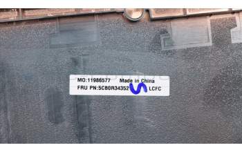 Lenovo 5CB0R34352 UNT. GEHÄUSE 81D7 GRAPHITGRAU