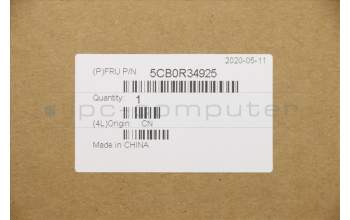 Lenovo 5CB0R34925 Tastatur inkl. TopcaseC81HQW/KB NFP NBL IG AR-E