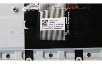 Lenovo 5CB0R40189 Tastatur inkl. Topcase L 81FV W/KB WH BL UKR