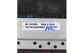 Lenovo 5CB0R46802 COVER UpCaASMW/KB L81FK IG BL SL