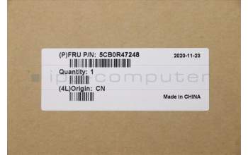 Lenovo 5CB0R47248 Tastatur inkl. Topcase L 81HA FP NBL IG W/KBGK