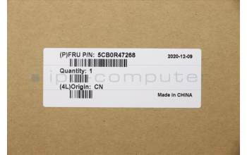 Lenovo 5CB0R47268 Tastatur inkl. Topcase L 81HA FP NBL IG W/KBND
