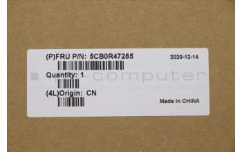 Lenovo 5CB0R47285 Tastatur inkl. Topcase L 81HA FP BL IG W/KBBE
