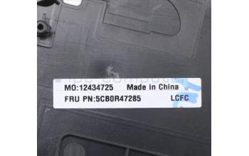 Lenovo 5CB0R47285 Tastatur inkl. Topcase L 81HA FP BL IG W/KBBE