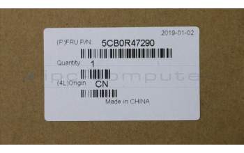 Lenovo 5CB0R47290 Tastatur inkl. Topcase L 81HA FP BL IG W/KBRU