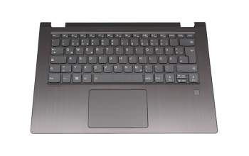 5CB0R47328 Original Lenovo Tastatur inkl. Topcase DE (deutsch) grau/grau mit Backlight