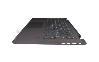 5CB0R47328 Original Lenovo Tastatur inkl. Topcase DE (deutsch) grau/grau mit Backlight