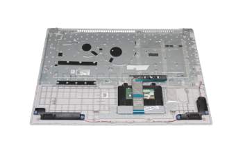 5CB0R48073 Original Lenovo Tastatur inkl. Topcase DE (deutsch) grau/silber