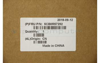 Lenovo 5CB0R57292 COVER UpCaseASM 3N 81F4 MGR NBL W/KB US
