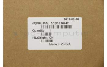 Lenovo 5CB0S16447 Tastatur inkl. Topcase C 81HE BKW/TPKB BLCZSK