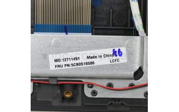 Lenovo 5CB0S16586 Tastatur inkl. Topcase ASM_SP L 81LH GT_BK