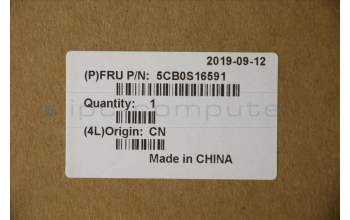 Lenovo 5CB0S16591 Tastatur inkl. Topcase ASM_US L 81LH GT_BK