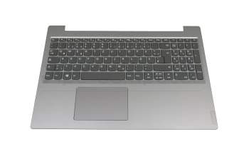 5CB0S16642 Original Lenovo Tastatur inkl. Topcase DE (deutsch) dunkelgrau/silber