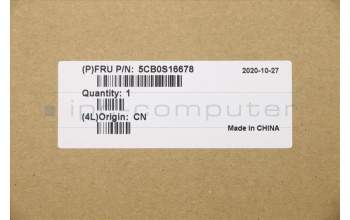 Lenovo 5CB0S16678 Tastatur inkl. Topcase ASM_UK L 81LG AB
