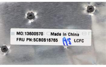 Lenovo 5CB0S16765 Tastatur inkl. Topcase ASM_UK L81MVTEXBKD
