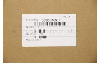 Lenovo 5CB0S16881 Tastatur inkl. Topcase ASM_BE L81MVIMRGRD