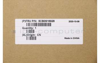 Lenovo 5CB0S16928 Tastatur inkl. Topcase ASM_FR-AR L81MVIMRBKD