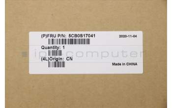 Lenovo 5CB0S17041 Tastatur inkl. Topcase ASM_FR L81MUBKTEXD