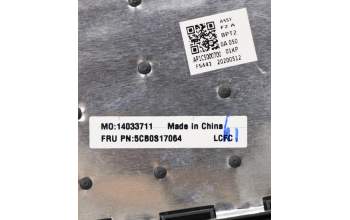 Lenovo 5CB0S17064 Tastatur inkl. Topcase ASM_US INTE L81MUBKIMRD
