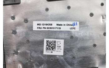 Lenovo 5CB0S17119 Tastatur inkl. Topcase ASM_SW L81MUGYIMRD
