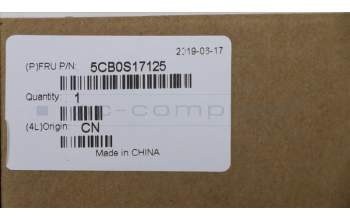 Lenovo 5CB0S17125 Tastatur inkl. Topcase ASM_US L81MUGYIMRD