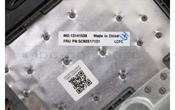 Lenovo 5CB0S17131 Tastatur inkl. Topcase ASM_FR L81MUGYIMRD