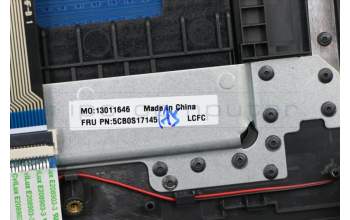 Lenovo 5CB0S17145 Tastatur inkl. Topcase ASM_ND L 81M0 GT_BK