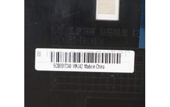 Lenovo 5CB0S17240 Tastatur inkl. Topcase C81NDGRY FP W/BLKB SLVN